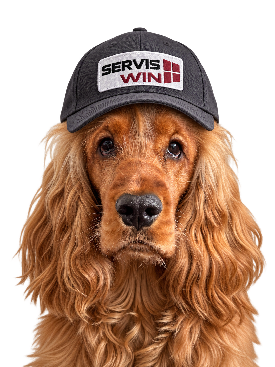 Ronnie v kšiltovce ServisWin